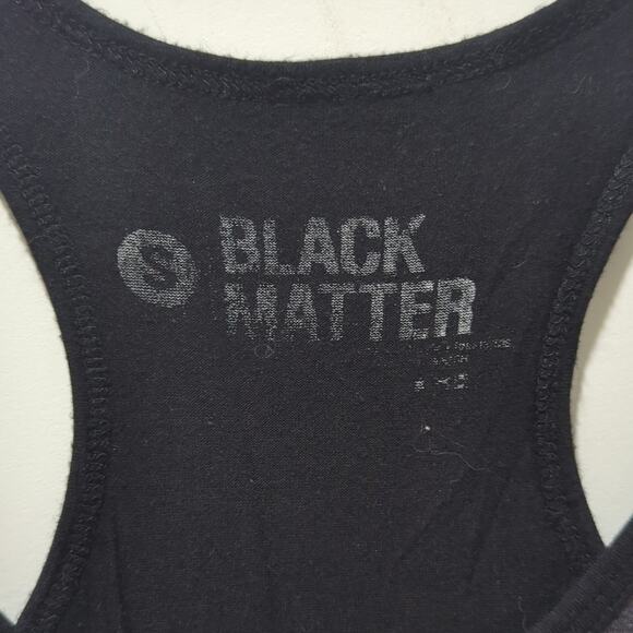 Black Matter Hot Topic Día De Los Muertos Graphic Tank Top Black Women's size S - Picture 3 of 5